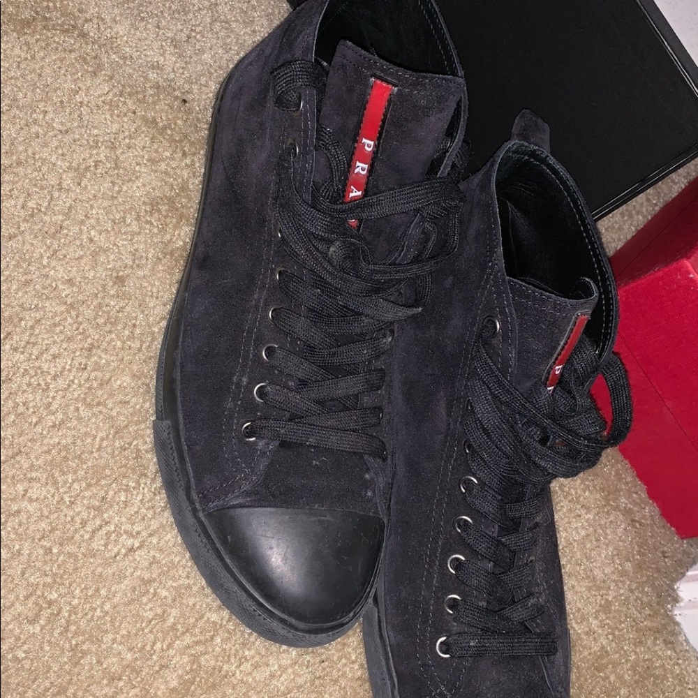 Prada men all star sneaker size 9.5